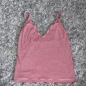 Brandy Melville Strappy Tank Top Crop Top OS